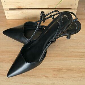 a new day Sling Back Kitten Heels